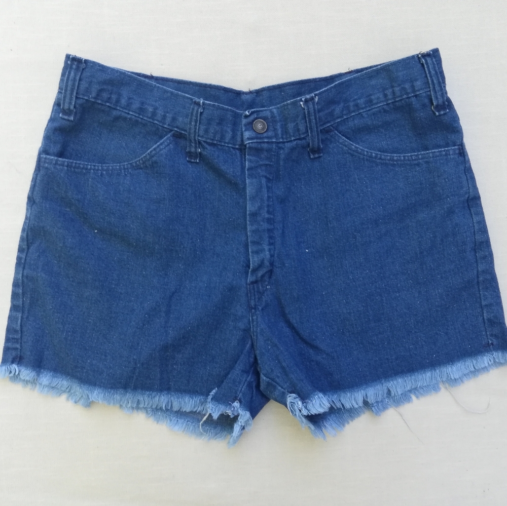 Vintage Denim Cut Off Shorts
